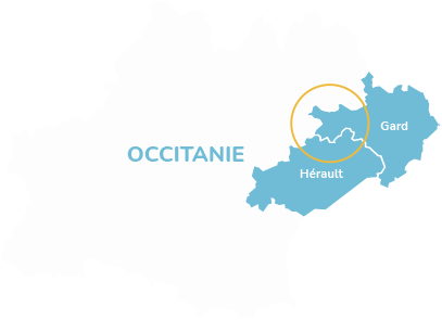 Carte d'Occitanie